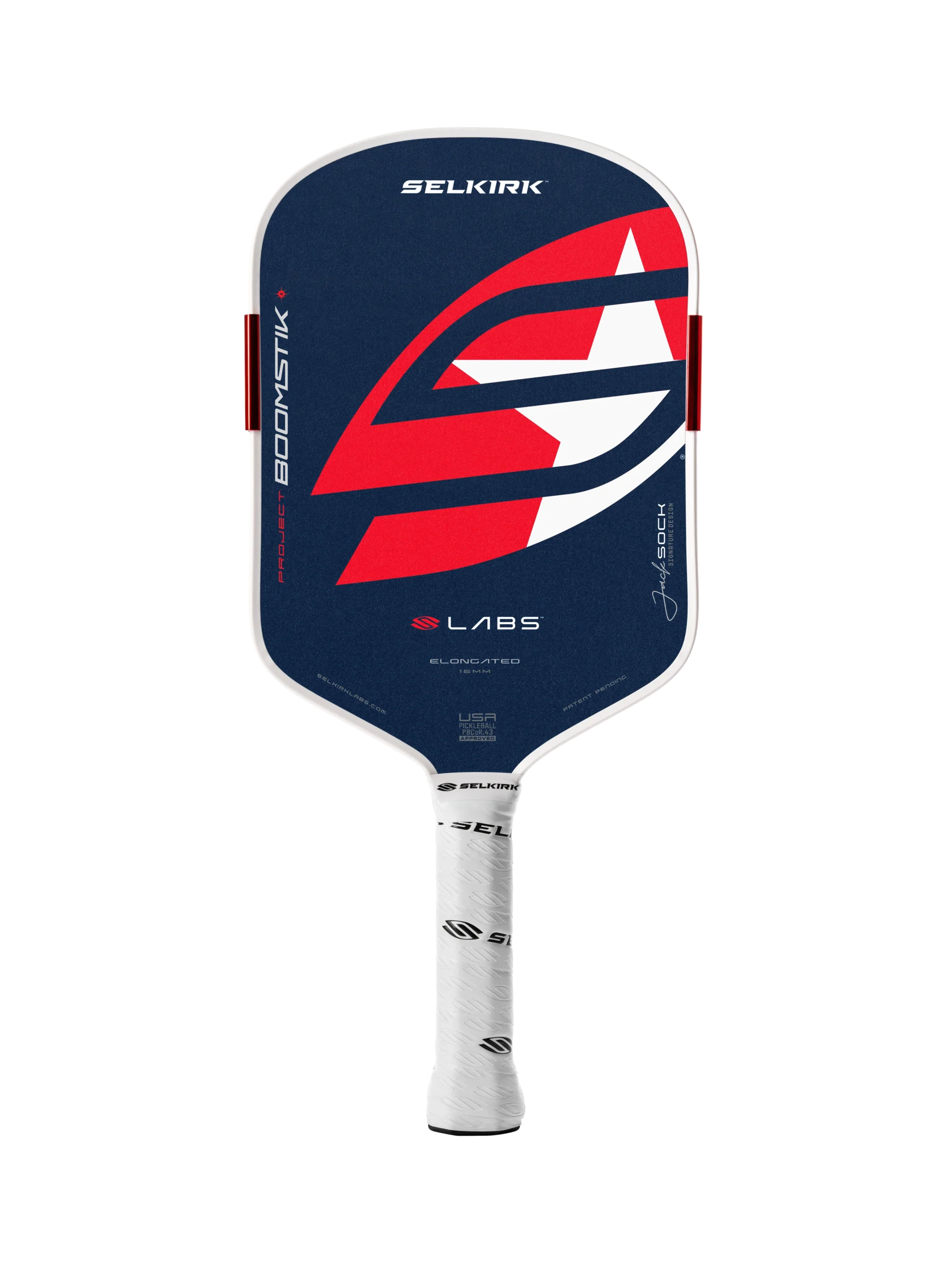 Vợt Selkirk LABS Project Boomstik InfiniGrit® Elongated Jack Sock Signature